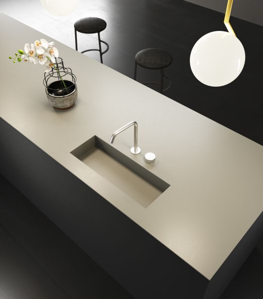 Cement Countertop Pouring